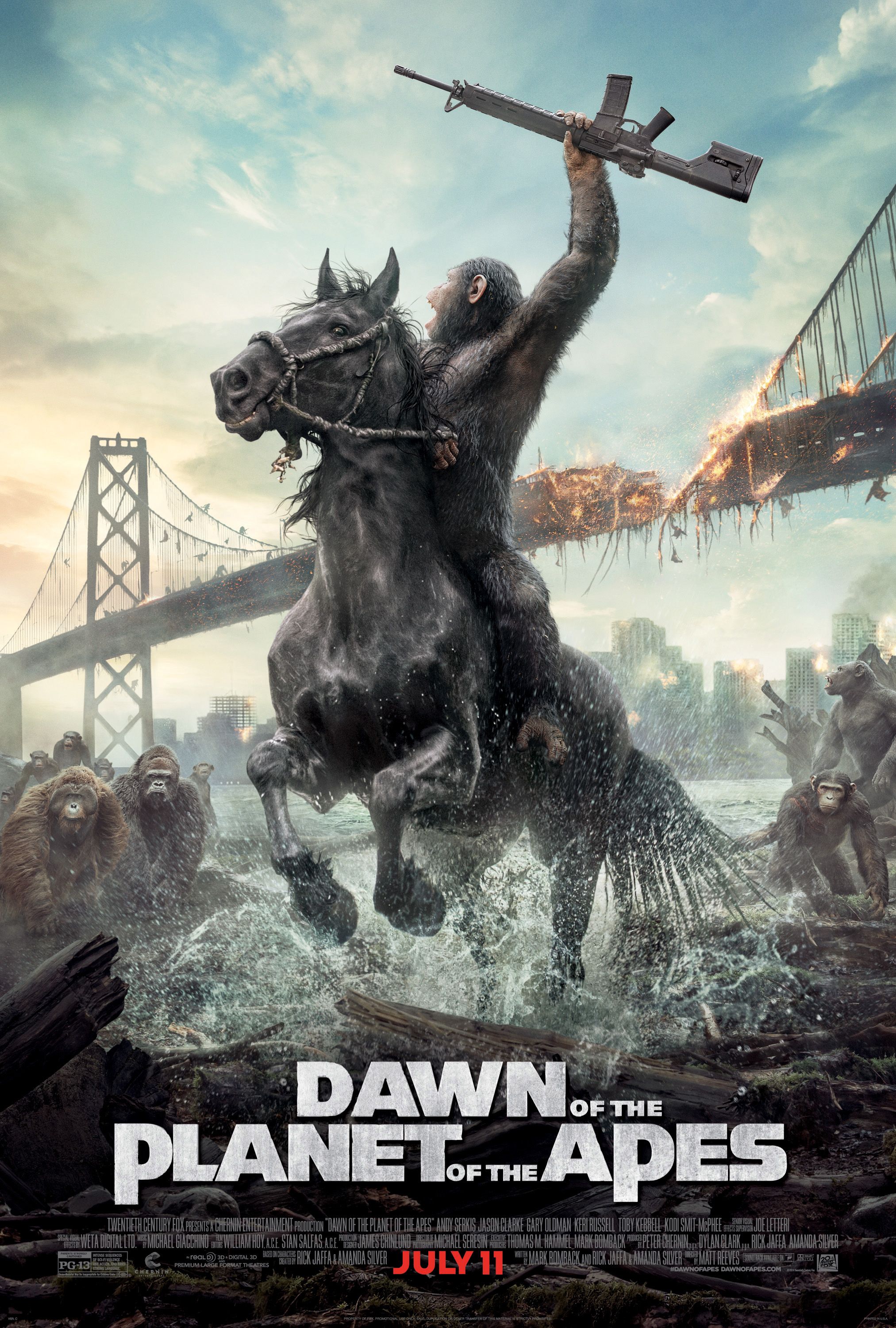 La Planète des singes : L’Affrontement (Dawn of the Planet of the Apes)